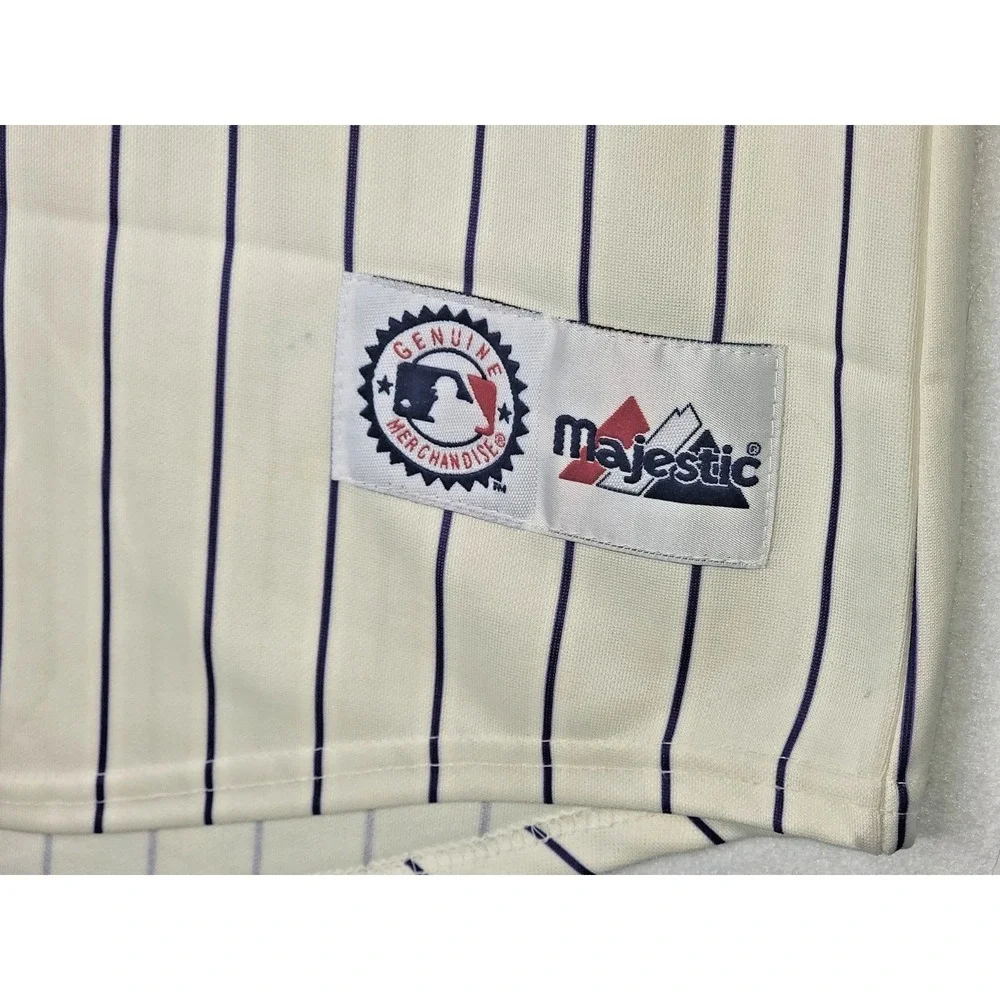 Majestic Arizona Diamondbacks Mens‎ Chad Tracy #18 Pinstripe Jersey Sewn XL